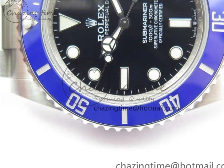 MiroTime 0211 Submariner 41mm 126619 LB BP Maker Black Dial on SS Bracelet A Tailored 2610